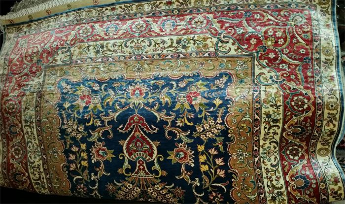トルコ絨毯 ヘレケ シルク 